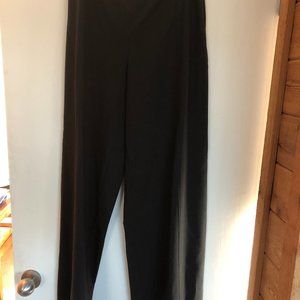 Black Wool Pants